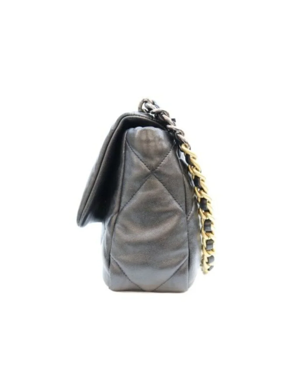 Chanel Black Lamb 19 Small Shoulder